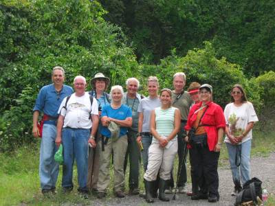IMG_2010 Happy plant hunters: Steve Young, Ken Hull, Carol Southby, Georgianna Vyverberg, Steven Daniel, Megan Caves, Sarah Shute, Ed Fuchs, Christine Sevilla, Amy Kahn, Karen Schreiner. Not present for photo (Kim Hartquist).