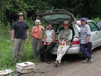 Montgomery County Flora Survey, Doug Idleman, Connie Tedesco, Jamie Barber, Laurie Freeman and Donna Vogler